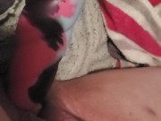 Stretching my pussy with my bad dragon 4/16