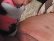 Stretching my pussy with my bad dragon 9/16