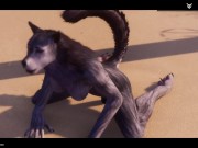 Wild Life / Female Furry Masturbation Compilation 2 HD 6/16