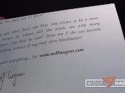 Jessii van Riva: Banged & cum-fed outside the apartment (part 2)! WOLF WAGNER CASTING 2/16