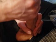 No relief for angry drooling penis from this oily edging handjob.  Great tease at the end.  4/16