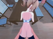 Jean getting fucked on her downtime, making her cum on a table. Genshin Impact Hentai. 6/16