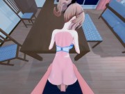 Jean getting fucked on her downtime, making her cum on a table. Genshin Impact Hentai. 7/16