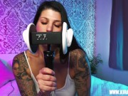 ASMR - Licking my big natural Boobs 8/16