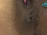 POV Ebony Gushy Holes 11/16