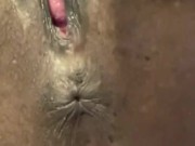POV Ebony Gushy Holes 16/16