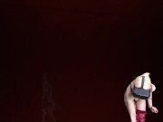 Gamer Girl Spanks Herself And Shows Boobs 8/16