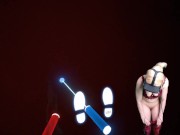 Gamer Girl Spanks Herself And Shows Boobs 9/16