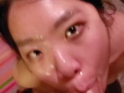 Asian girl facial 16/16