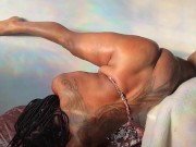 Flexible lil bitch tries out different positions to get fucked in.  15/16