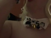 Cum lube in my mouth  1/16