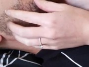Satisfying Beard Scratch Massage With Natural Long Nails 2/16