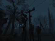 Secret clan fucked two girls on the road, and then in their lair | PC Game 1/16