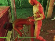 Secret clan fucked two girls on the road, and then in their lair | PC Game 11/16