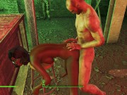 Secret clan fucked two girls on the road, and then in their lair | PC Game 12/16