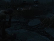 Secret clan fucked two girls on the road, and then in their lair | PC Game 3/16