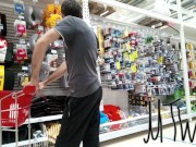 very risky real public flashing amateur, much people, much voyeur, exhibitionist wife 10/16