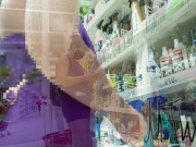 very risky real public flashing amateur, much people, much voyeur, exhibitionist wife 9/16