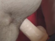 Pegging doggystyle with wife. Part 1 | strapon | with conversations 8/16