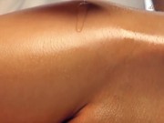 Sexy babe Vera moans hard on her first massage 11/16