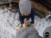 Moniteur de ski baise son élève sexy après une fellation - Couple amateur POV Lily&Jack 10/16