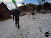 Moniteur de ski baise son élève sexy après une fellation - Couple amateur POV Lily&Jack 2/16