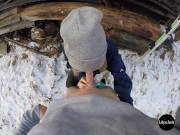 Moniteur de ski baise son élève sexy après une fellation - Couple amateur POV Lily&Jack 6/16