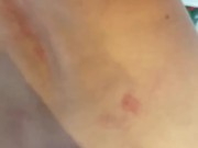 Hot blonde sucks cock with red lips 15/16