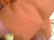 OMG PUBLIC CUM PANTYHOSE IN DANGEROUS PLACE 9/16