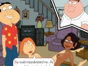 Griffin - Lois Has Fun With Peter, Quagmire and Donna - Sex Cartoon Hentai P74 10/16