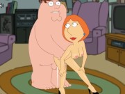 Griffin - Lois Has Fun With Peter, Quagmire and Donna - Sex Cartoon Hentai P74 16/16