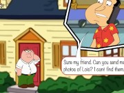 Griffin - Lois Has Fun With Peter, Quagmire and Donna - Sex Cartoon Hentai P74 4/16