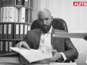 BumsBuero - Izzy Mendosa Big Ass German MILF Fucked Hard By Her New Boss - LETSDOEIT 2/16