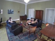 HUNT4K. Boy is watching how his slutty girl makes money with pussy 8/16