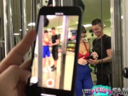 Cheating Stepsister Caught & Fucked at Gym - Michele James - 2/16