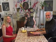 Pavel Faun a krásná milf Andrea, Pussy prolapse. Ona přišla na sbírku umění a užít si dlouhý sex 2/16