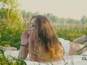 OLD4K. Bookworm doesnt mind having outdoor sex with hungry old guy 4/16