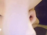 パープルTでオナニー♡おまんこいっぱい見られたい♡ 4/16