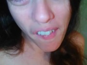Hairy Girl TALKING ONLY VIDEO Thinking About You Making me Squirt Turns Me on Break Up Talk Therapy 14/16