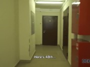 DEBT4k. Graceful ginger chokes on boner because she bought a TV 1/16