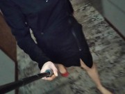 Getting Naughty in the Hotel Hallways and Elevator (Caught) 1/16