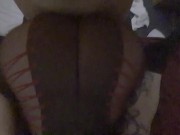 Wife fucking friend as husband gets bj 10/16