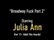 Singing In The Rain? No! Cougar Julia Ann Fucked In Theater! 1/16