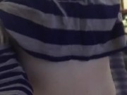 Sexy milf Home alone and dancing  in the living room 4/16