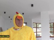 Cute 18-Year-Old Tight Pussy and Virgin Asshole Can Barely Take Huge Rabbit Stick! 2/16