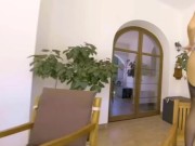 Cindy Shine gives a perfect striptease! Petite Asian brunette with perfect tits! 13/16