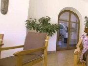 Cindy Shine gives a perfect striptease! Petite Asian brunette with perfect tits! 2/16