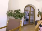 Cindy Shine gives a perfect striptease! Petite Asian brunette with perfect tits! 9/16