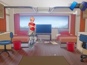 HEROES UNIVERSITY H - Wild reverse cowgirl on the study room (8) 10/16