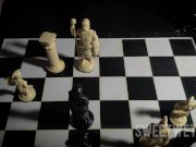 Dildo Gambit (girl ride on dildo and cum on chess board, like Beth Harmon in Queen's Gambit) 5/16